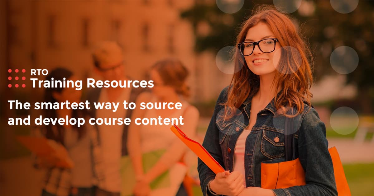 RTO Training Resources The Smartest Way To Develop Course Content